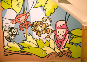 Pintura Mural Elennon color habitacion selva