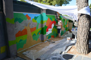 Pintura Mural Murales Elennon color jardín